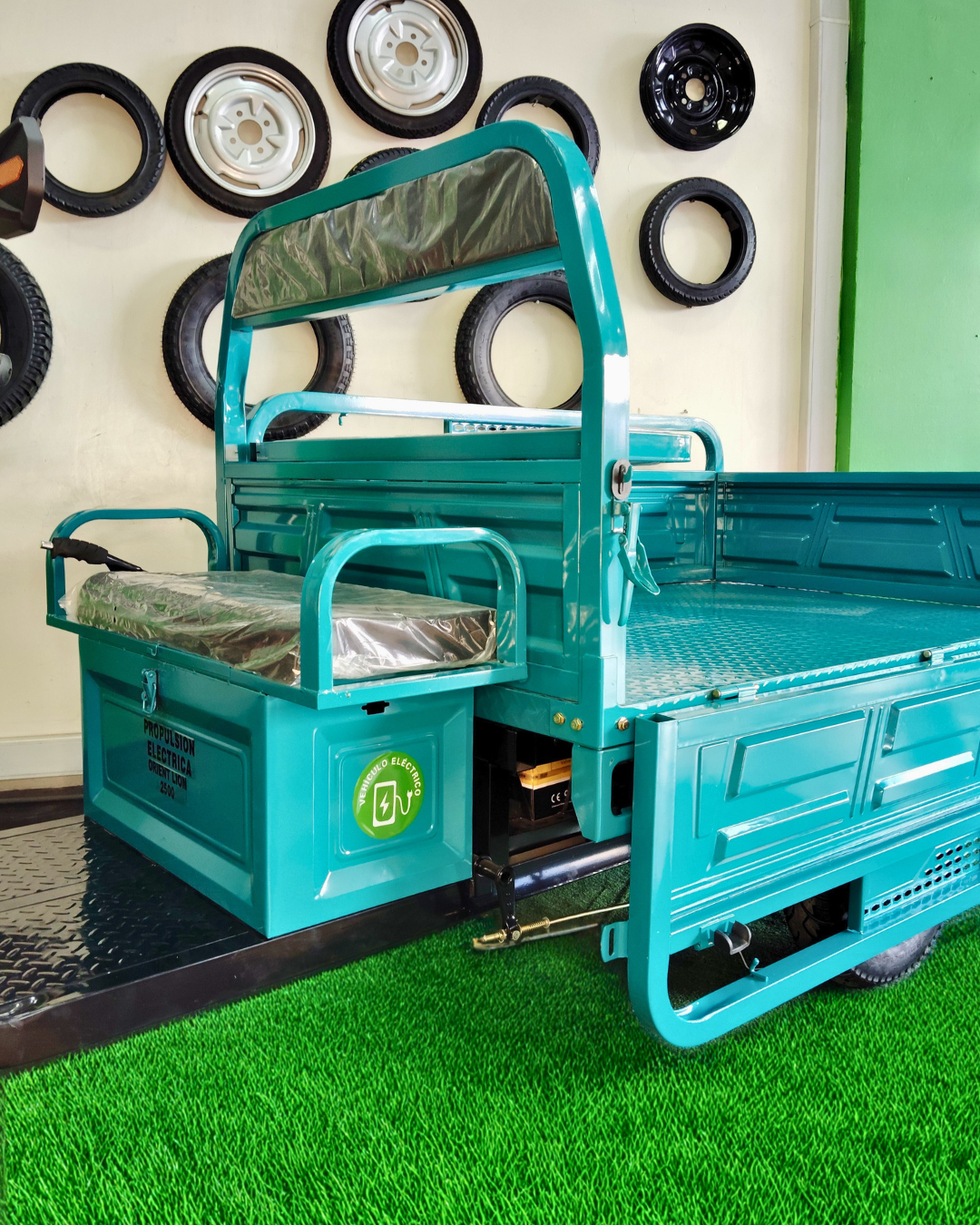 Triciclo de carga eléctrico capacidad 800kg